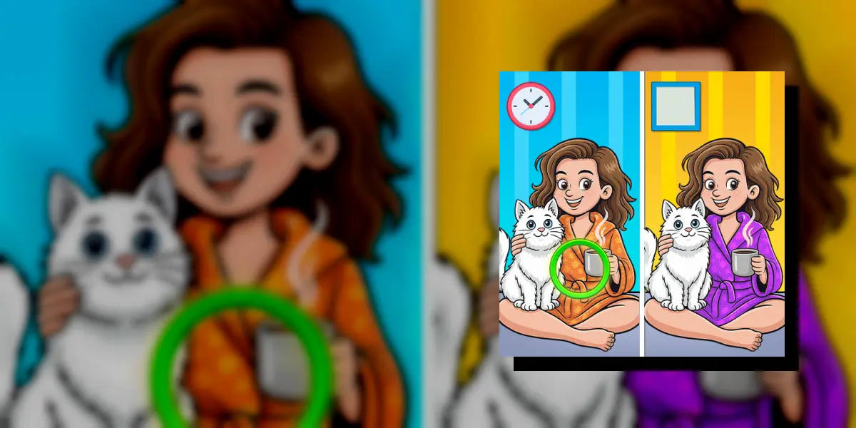 Find the Difference: Found It